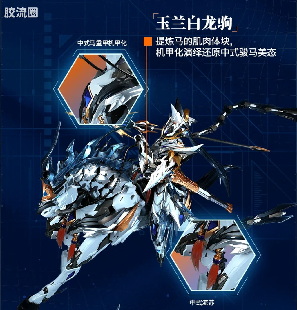 Motor Nuclear Legend of Star General MNP-XH05WA Zhao Yun (Majestic Color Ver.) Model Kit