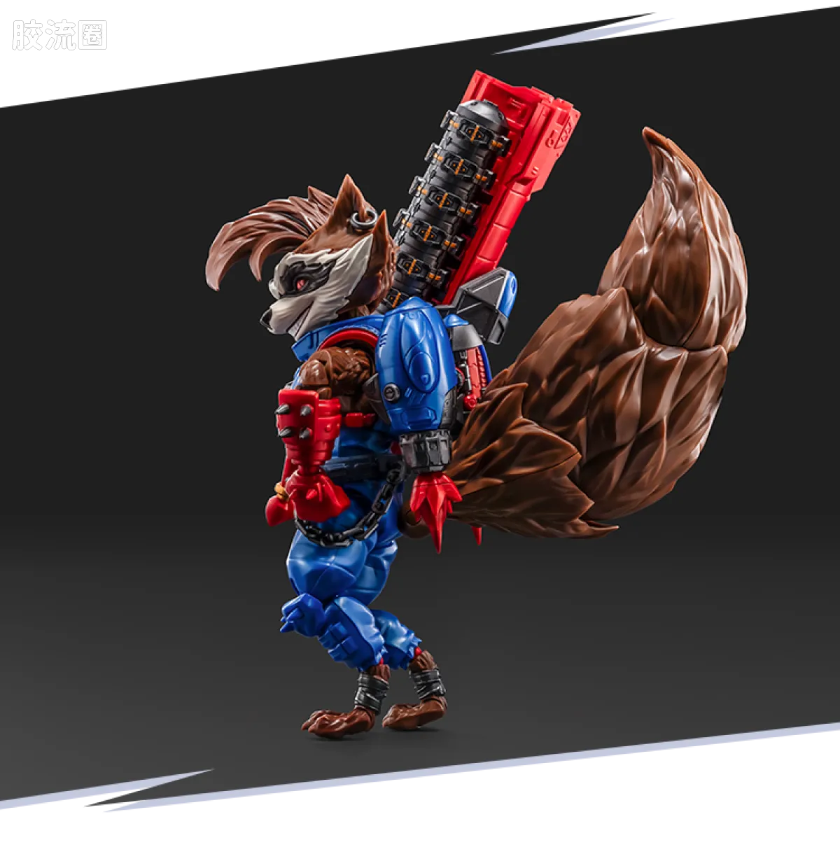 Blokees Marvel Rivals Champion Class 08 Rocket Raccoon Model Kits | Blokees