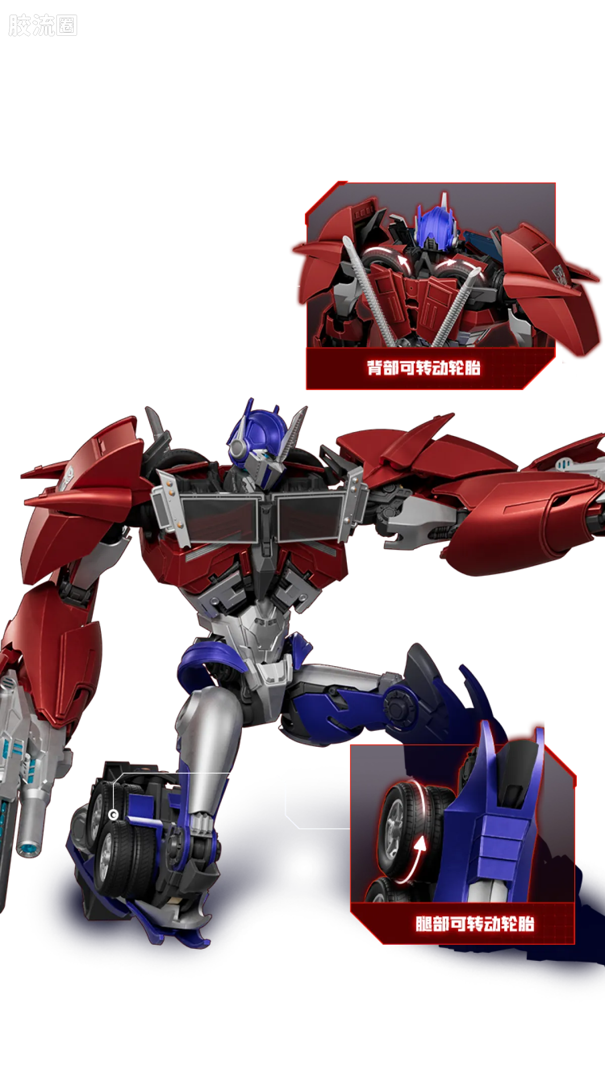 Blokees Transformers Action Edition 06 Optimus Prime (Transformers: Prime)