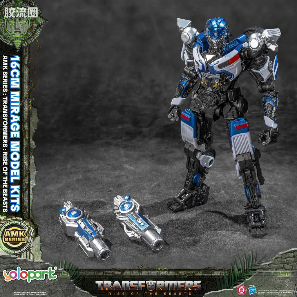 YOLOPARK Transformers Rise Of The Beasts Amk Series 16cm Mirage Model Kit