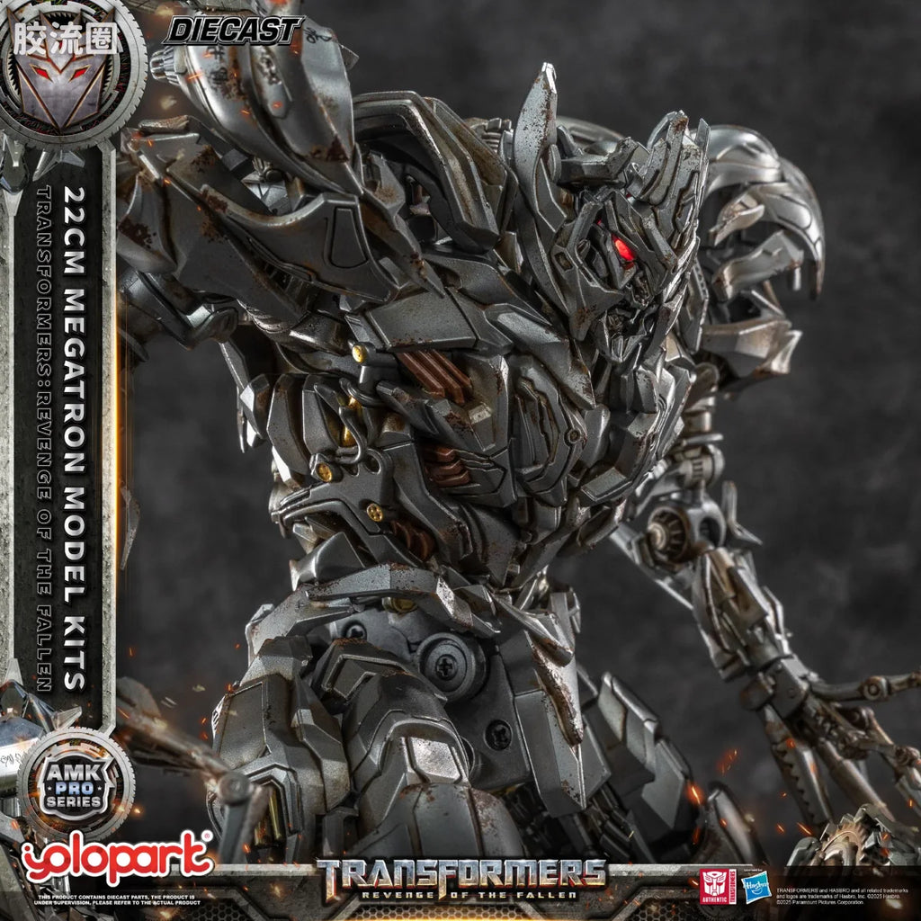 YOLOPARK Amk Pro Series Transformers Revenge Of The Fallen 22cm Megatron Model Kits