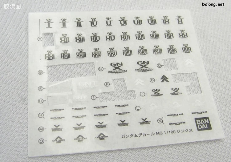 Bandai MG 1/100 GNX-603T GN-X