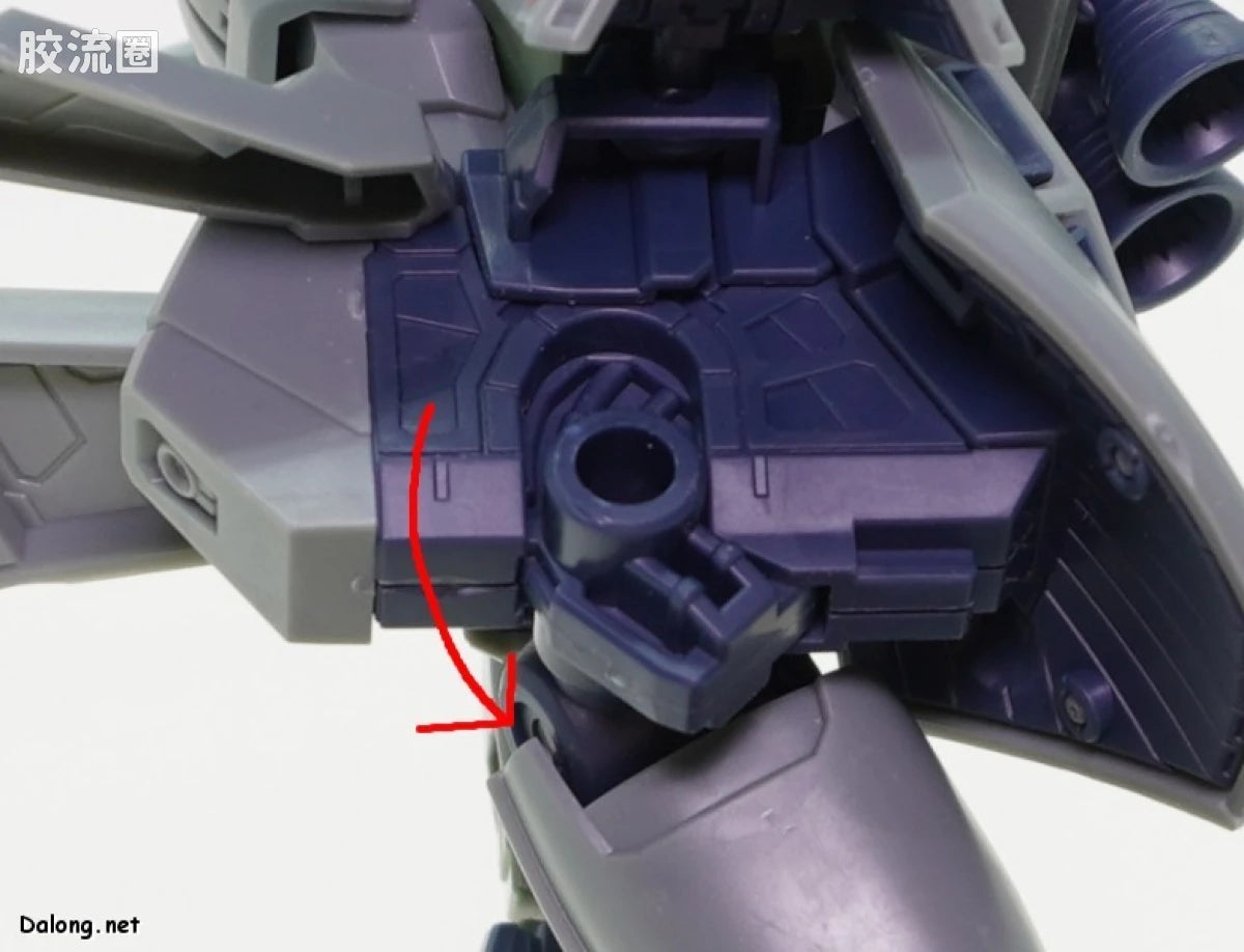 P-Bandai RE/100 1/100 XM-01 Den'an Zon