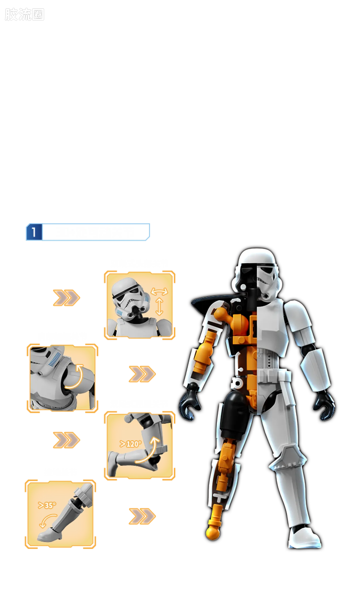 Blokees Star Wars Champion Class Lite Vol.1 Mandalorian & Grogu