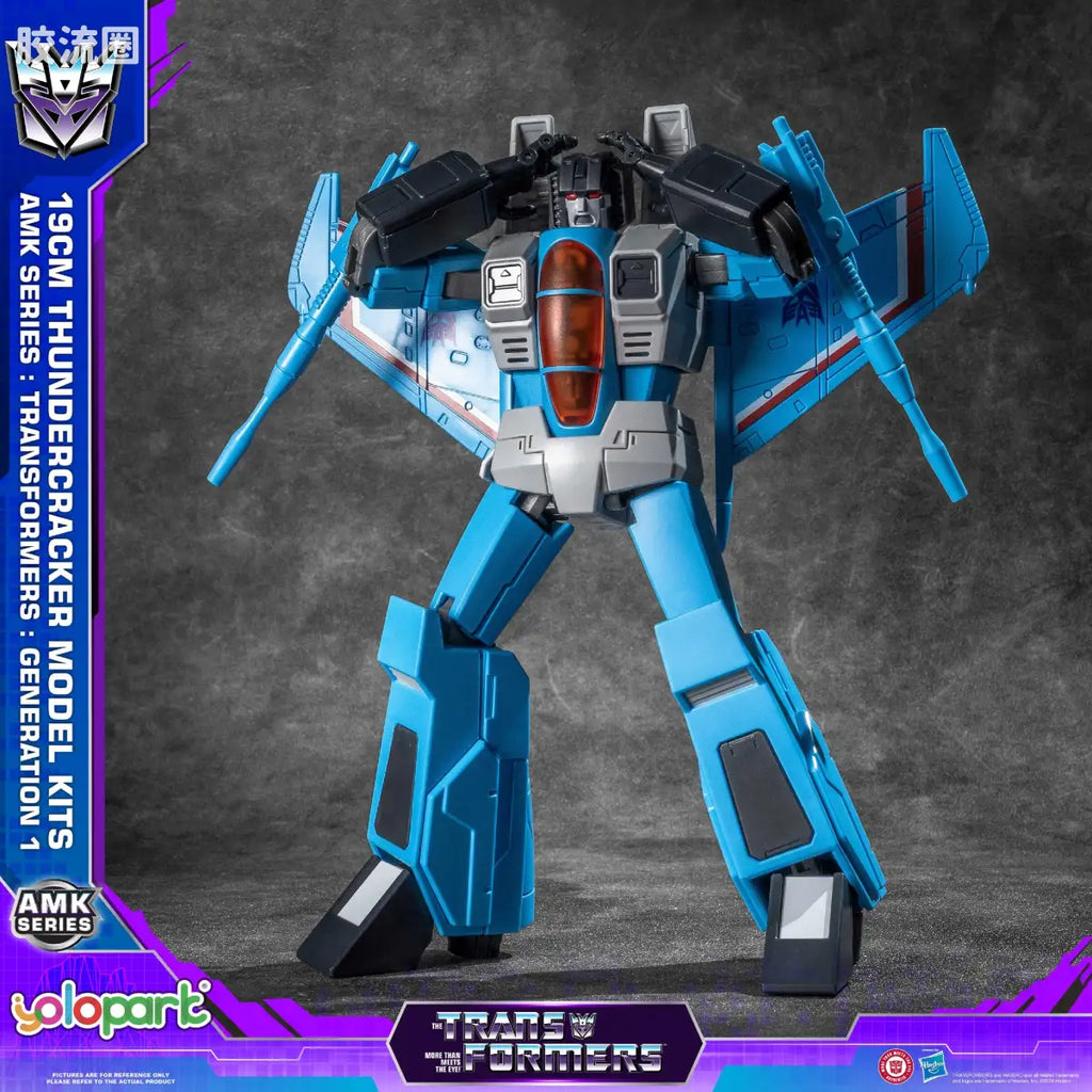 YOLOPARK Transformers Generation One Amk Series Thundercracker Skywarp Model Kit