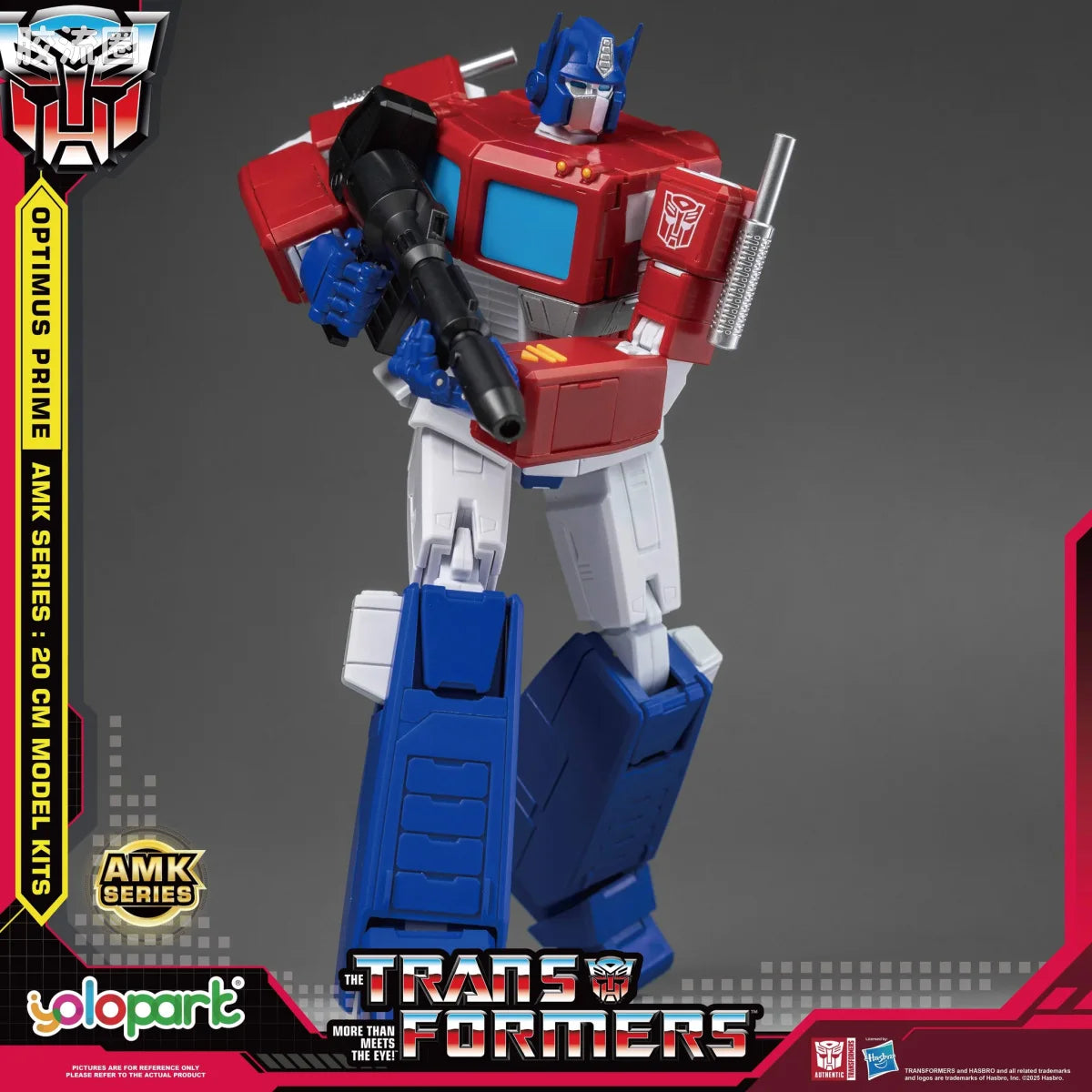 YOLOPARK Transformers Generation One Amk Series 20cm Optimus Prime Model Kit