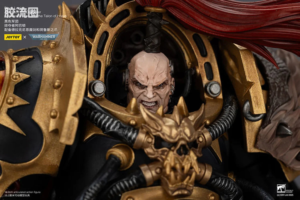 JoyToy Black Legion Abaddon the Despoiler with Drach'nyen and the Talon of Horus