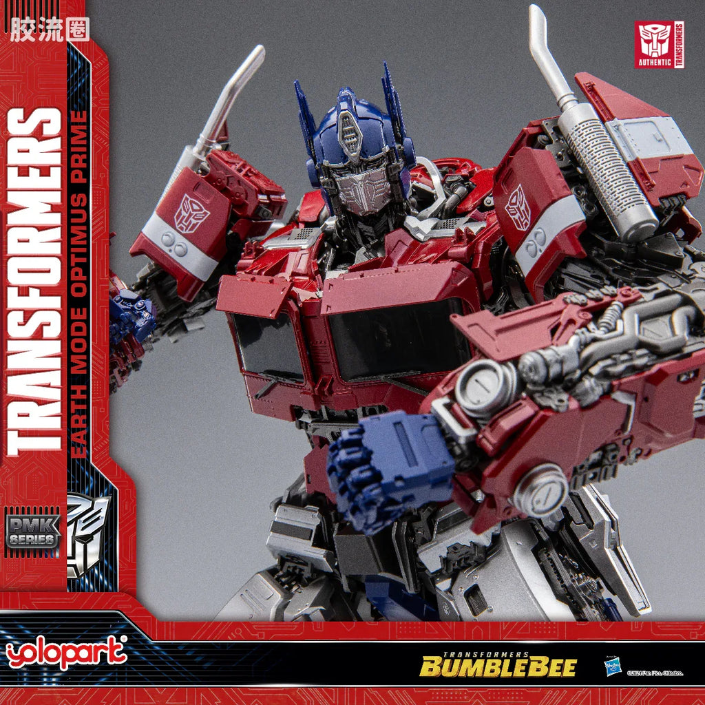 YOLOPARK Bumblebee The Movie Earth Mode Optimus Prime Plamo
