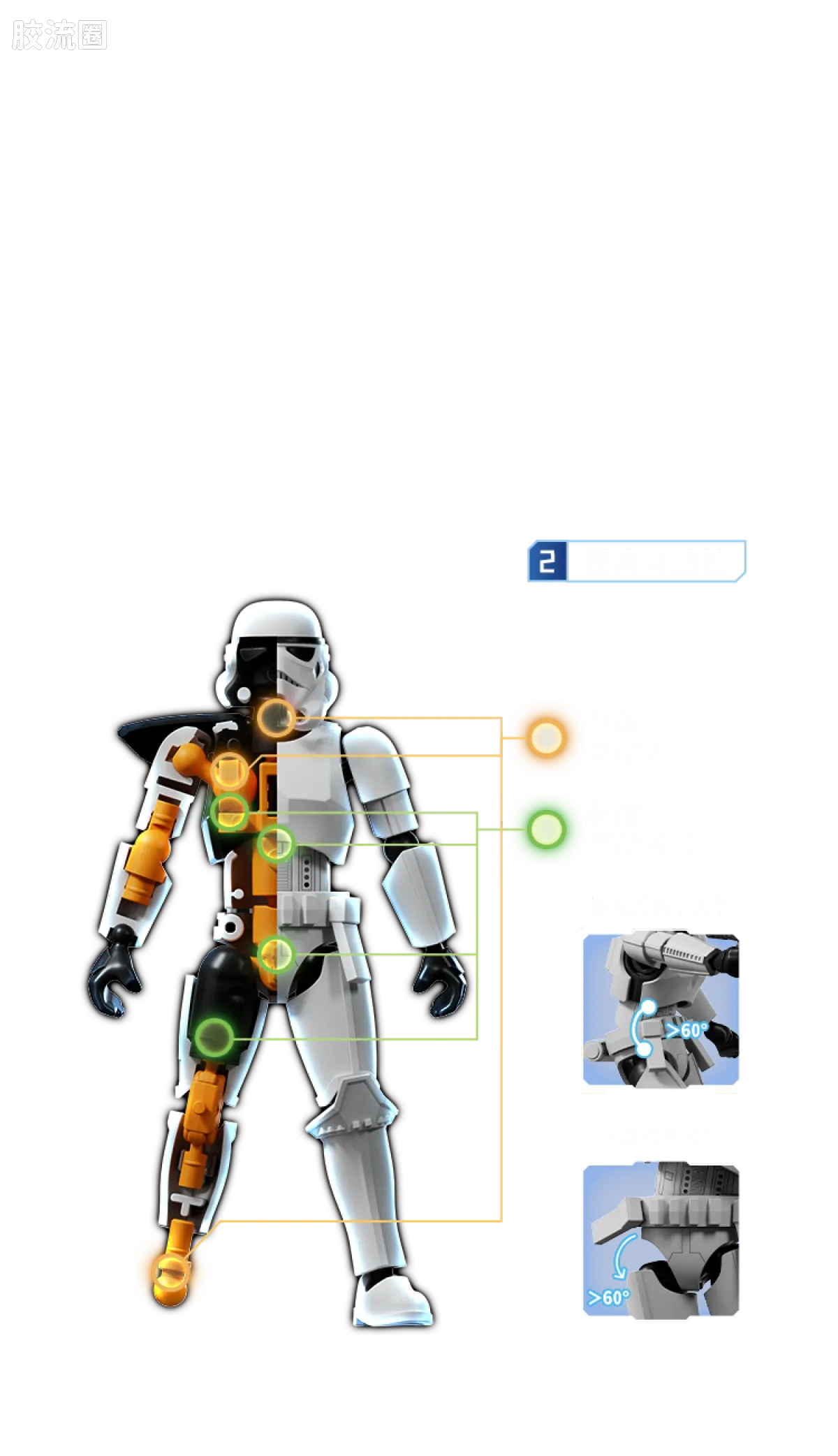 Blokees Star Wars Champion Class Lite Vol.1 Mandalorian & Grogu