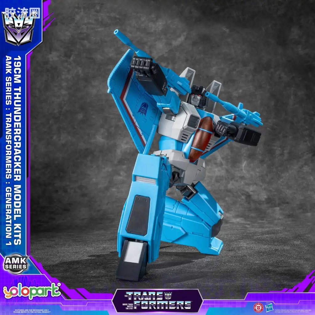 YOLOPARK Transformers Generation One Amk Series Thundercracker Skywarp Model Kit