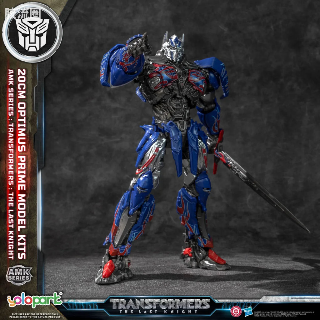 YOLOPARK Transformers The Last Knight Amk Series 20cm Optimus Prime Model Kit