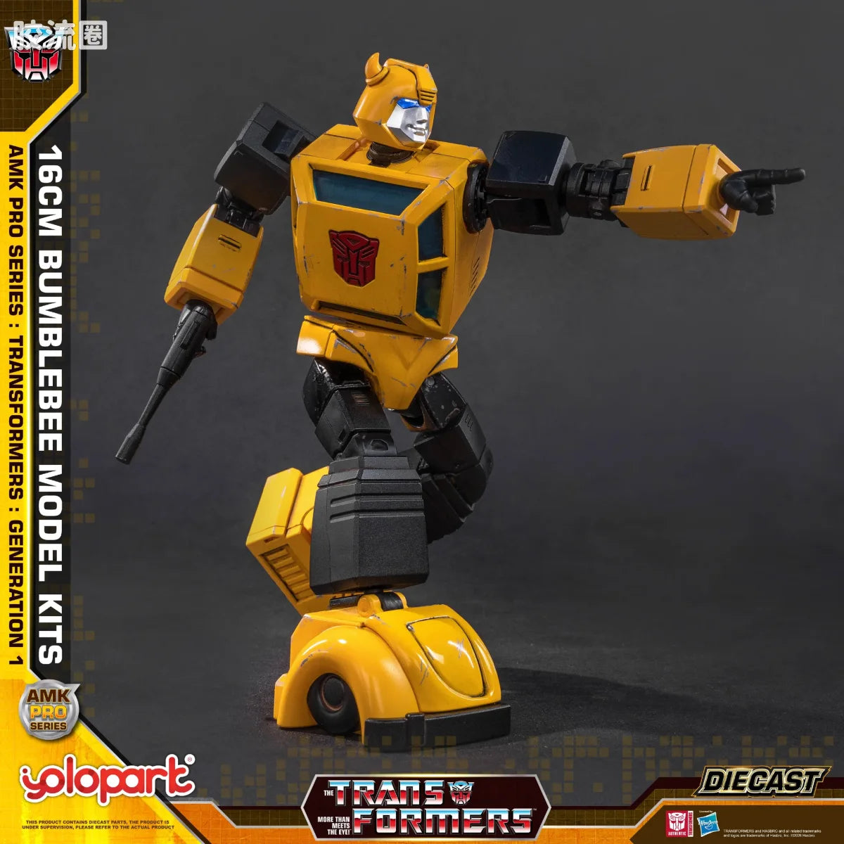 YOLOPARK Transformers Generation One Amk Pro Series Bumblebee Model Kit
