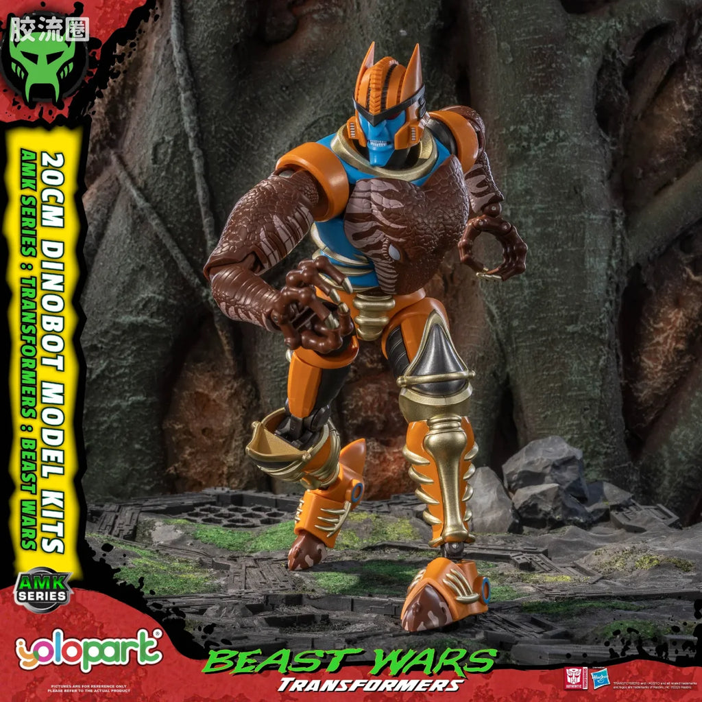 YOLOPARK Transformers Bumblebee The Movie Amk Pro Series Dinobot Model Kit