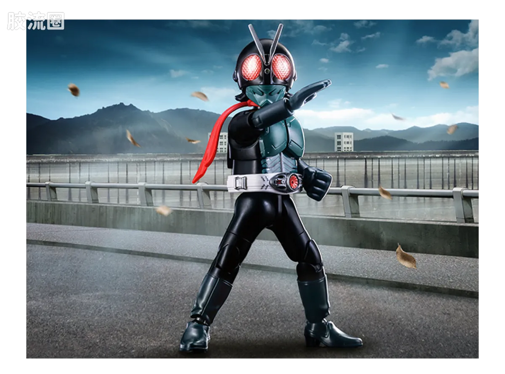 Blokees Shin Kamen Rider Classic Collection Kamen Rider No.1 with Cyclone Model Kit