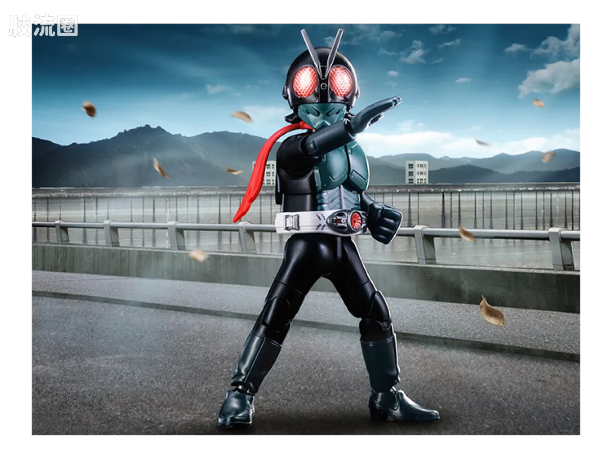 Blokees Shin Kamen Rider Classic Collection Kamen Rider No.1 with Cyclone Model Kit