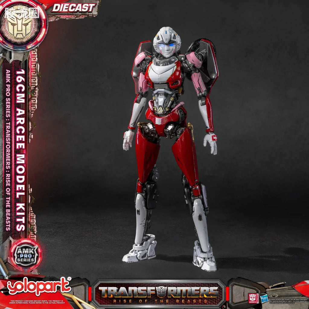 YOLOPARK Transformers Rise Of The Beasts Amk Pro Series Arcee Model Kit