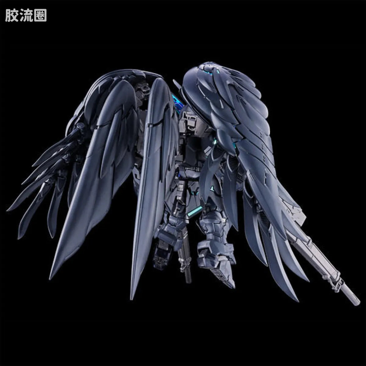 P-Bandai MGSD Wing Gundam Zero EW [Structural Coating / Black]