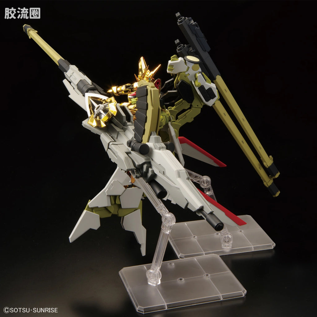 RG 1/144 Akatsuki Gundam (Oowashi Equipment) & HG 1/144 Zeus Silhouette + Custom Joint Parts Set