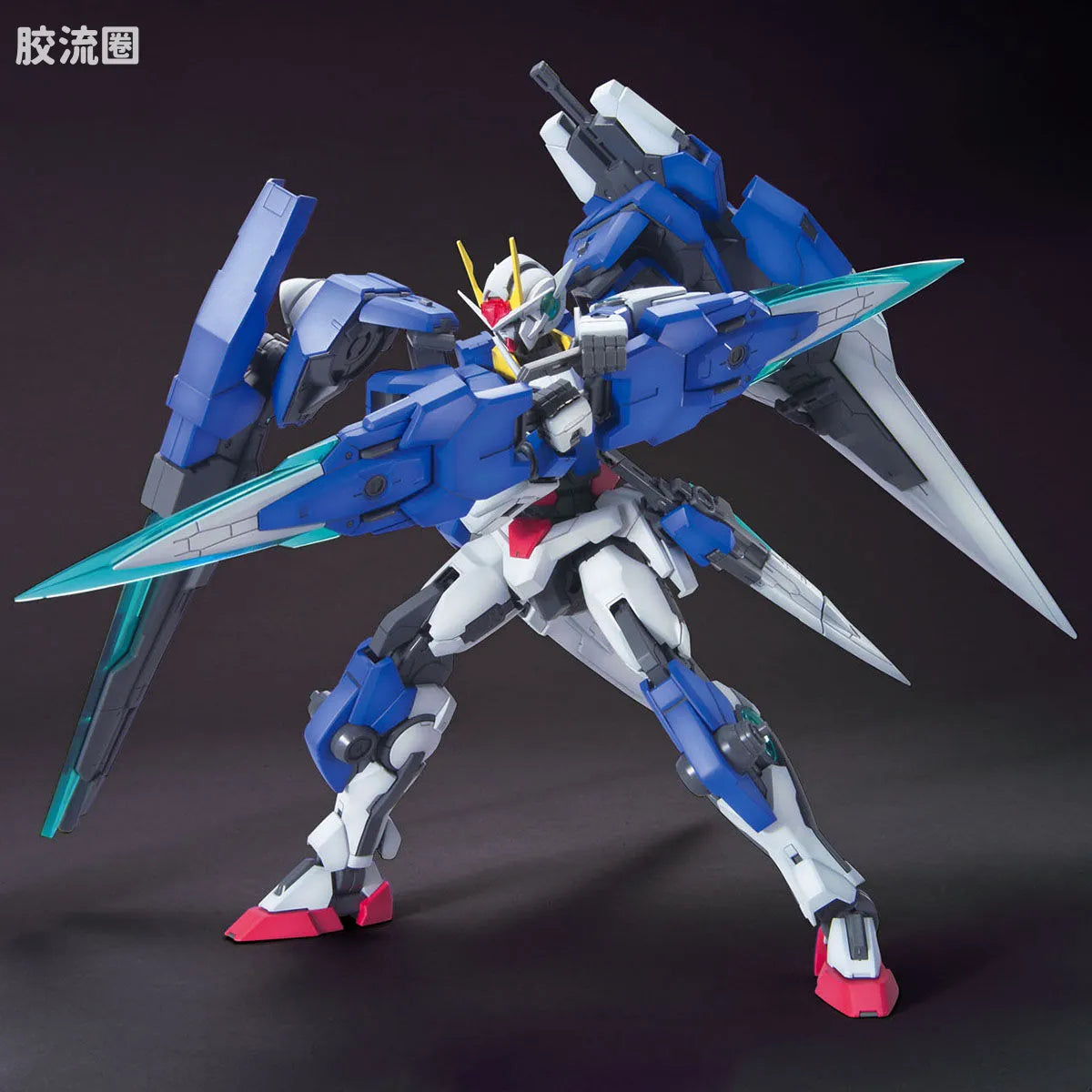 Bandai MG 1/100 GN-0000GNHW/7SG 00 Gundam Seven Sword/G