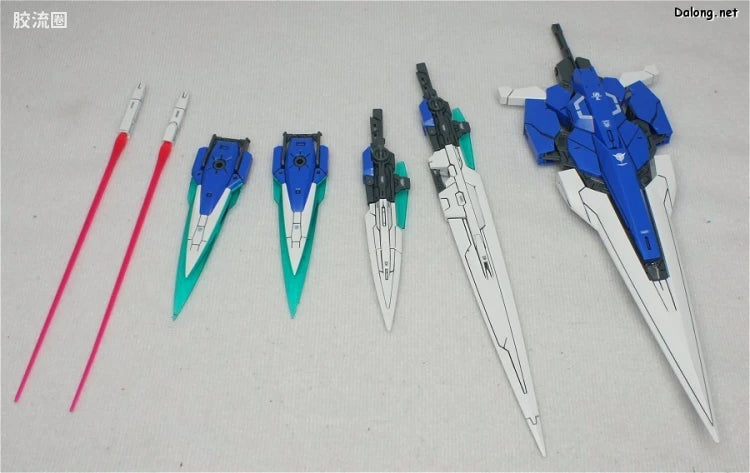 Bandai MG 1/100 GN-0000GNHW/7SG 00 Gundam Seven Sword/G