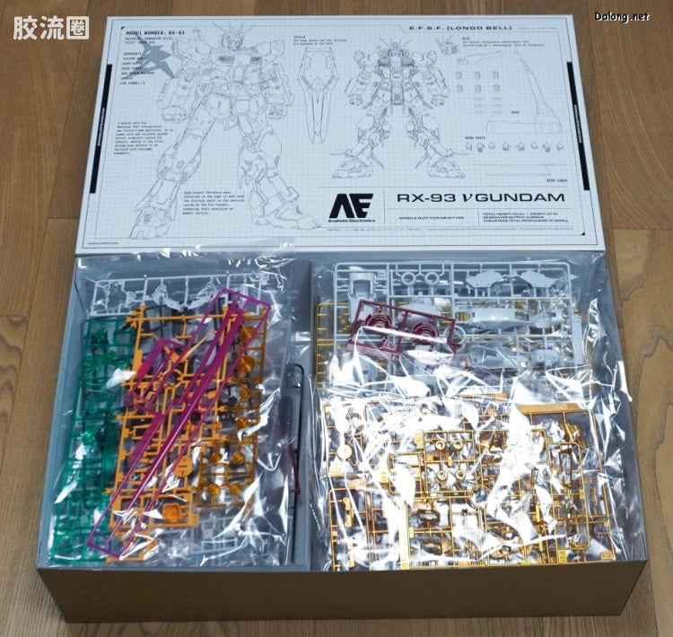 Bandai PG UNLEASHED 1/60 RX-93 ν Gundam
