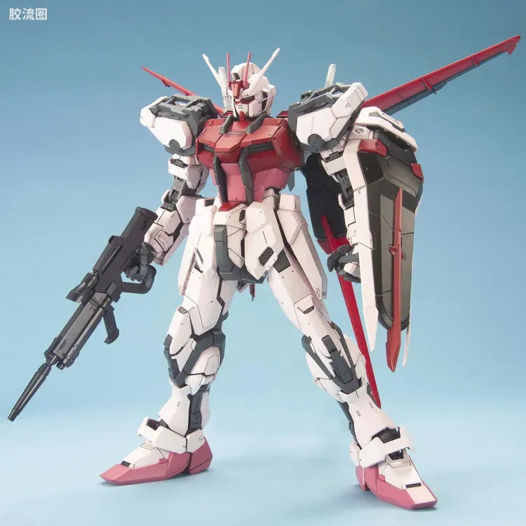 Bandai PG 1/60 MBF-02+AQM/E-X01 Aile Strike Rouge + FX-550 Skygrasper