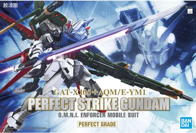 Bandai PG 1/60 GAT-X105+AQM/E-YM1 Perfect Strike Gundam