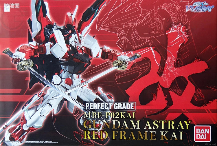 P-Bandai PG 1/60 MBF-P02Kai Gundam Astray Red Frame Kai