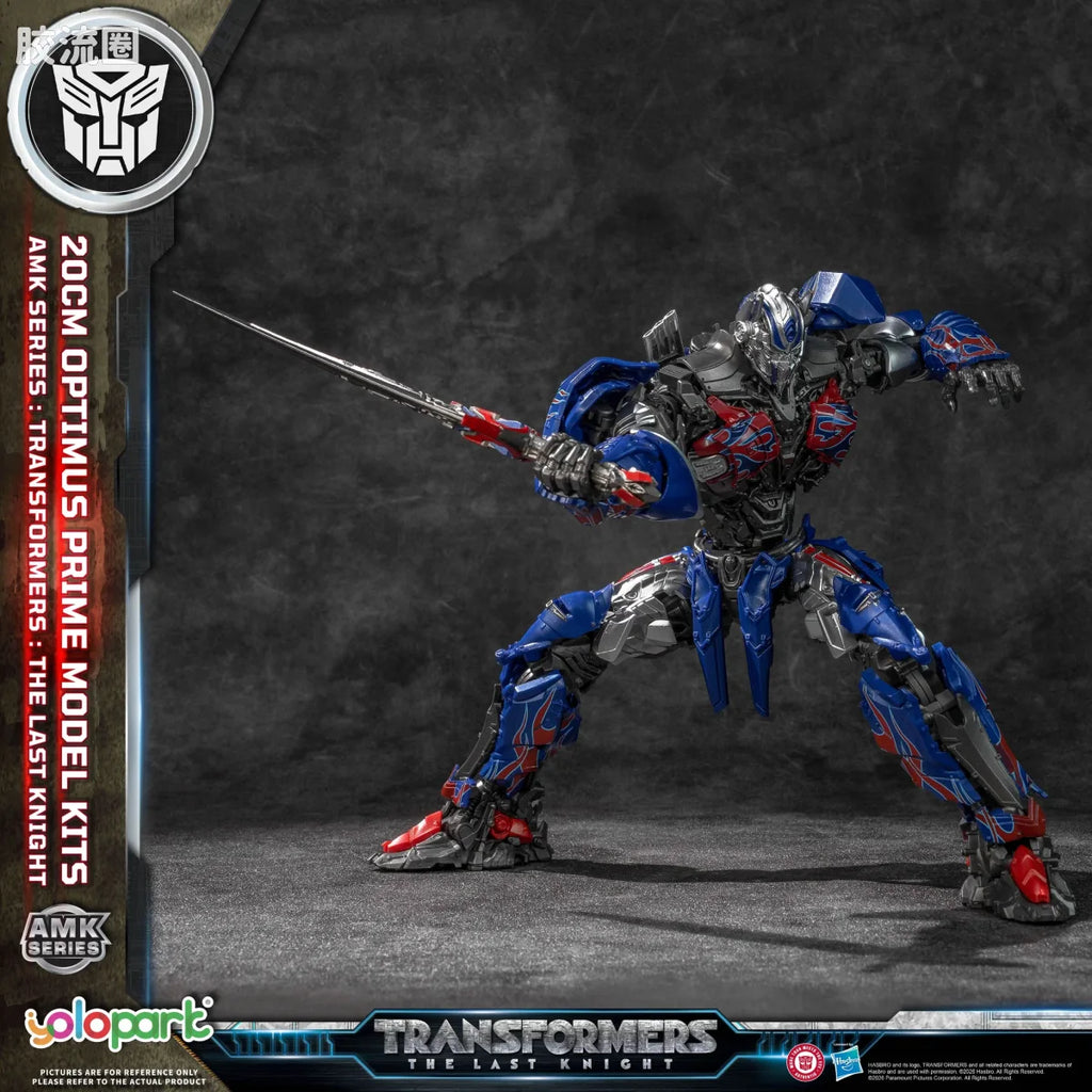 YOLOPARK Transformers The Last Knight Amk Series 20cm Optimus Prime Model Kit
