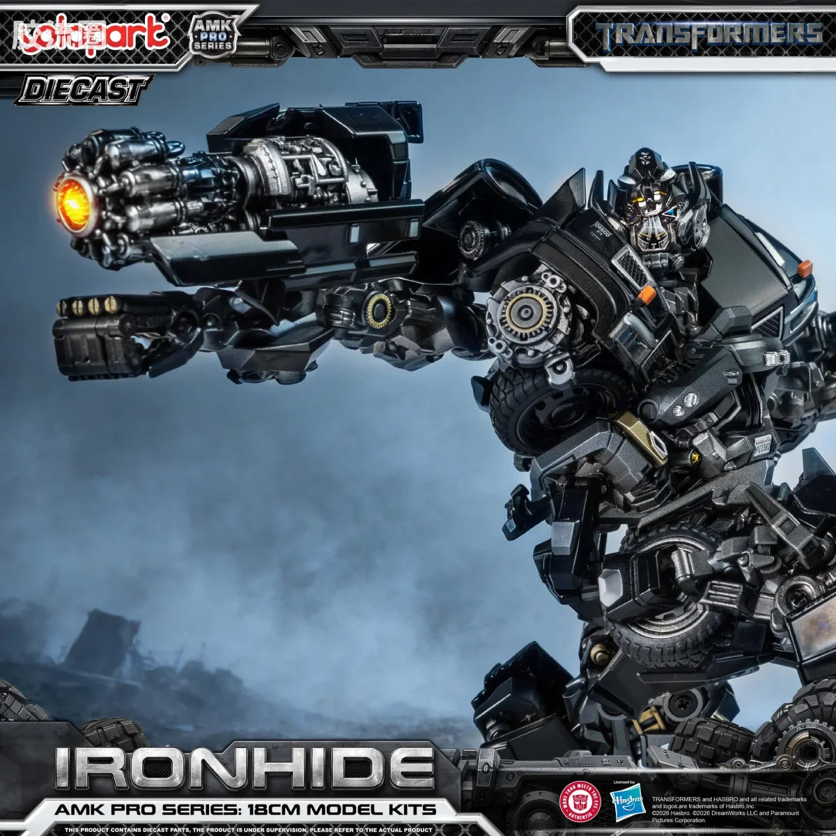 YOLOPARK Transformers 2007 Amk Pro Series Ironhide