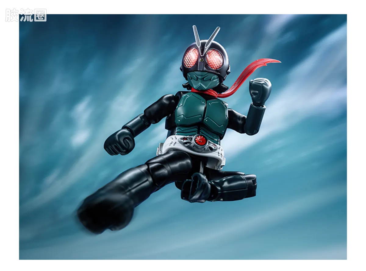 Blokees Shin Kamen Rider Classic Collection Kamen Rider No.1 with Cyclone Model Kit