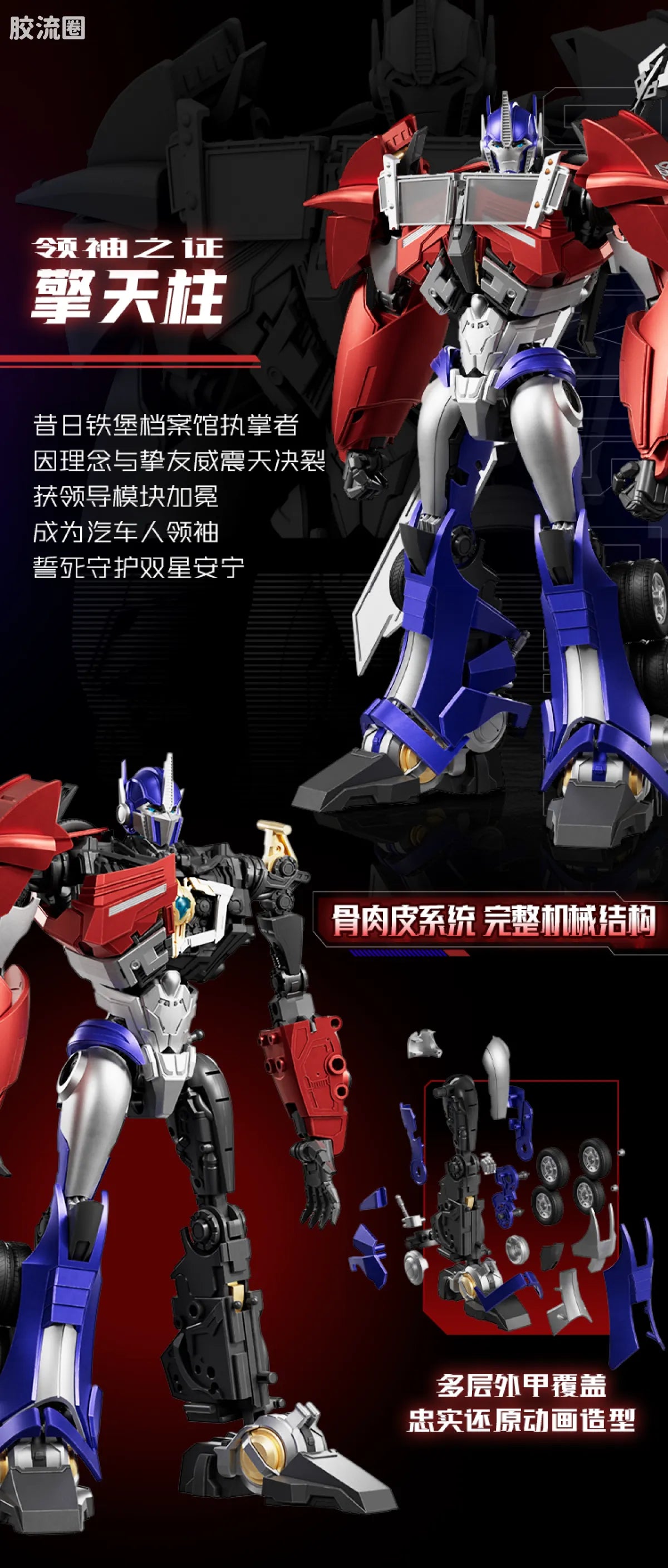 Blokees Transformers Action Edition 06 Optimus Prime (Transformers: Prime)