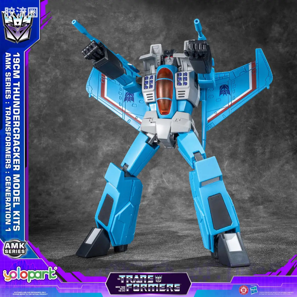 YOLOPARK Transformers Generation One Amk Series Thundercracker Skywarp Model Kit
