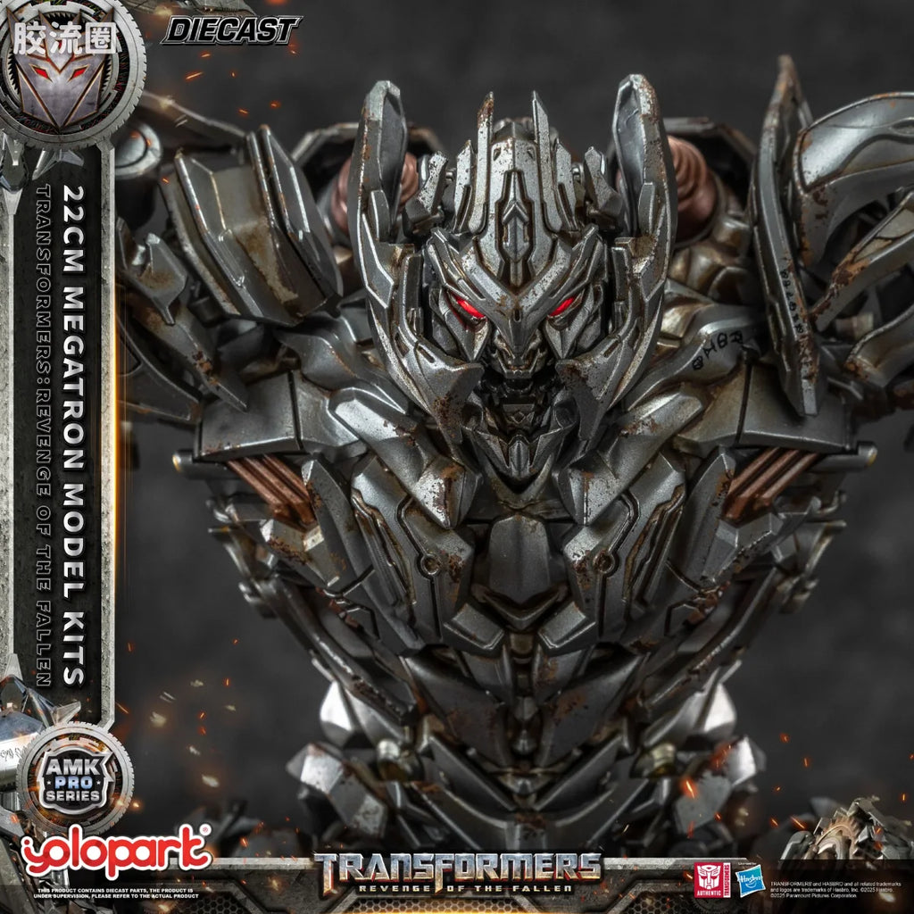 YOLOPARK Amk Pro Series Transformers Revenge Of The Fallen 22cm Megatron Model Kits