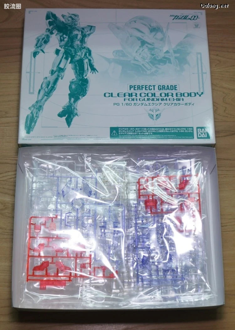 Bandai PG 1/60 Gundam Exia Clear Color Body