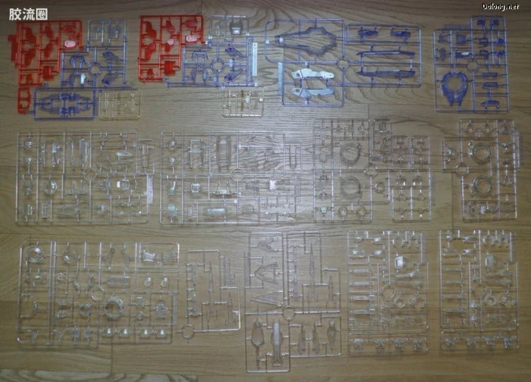 Bandai PG 1/60 Gundam Exia Clear Color Body
