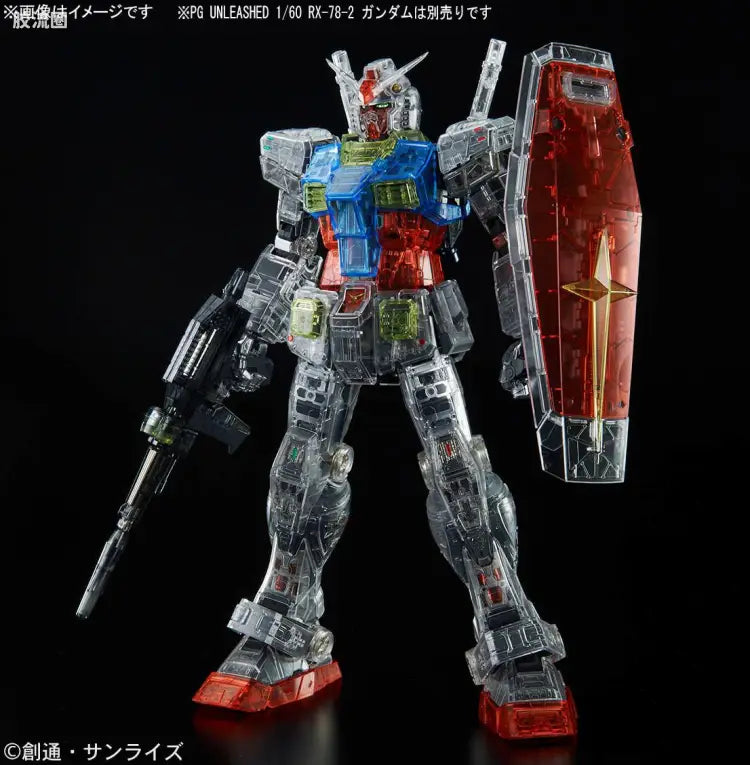 P-Bandai PG Unleashed 1/60 RX-78-2 Gundam Clear Color Body