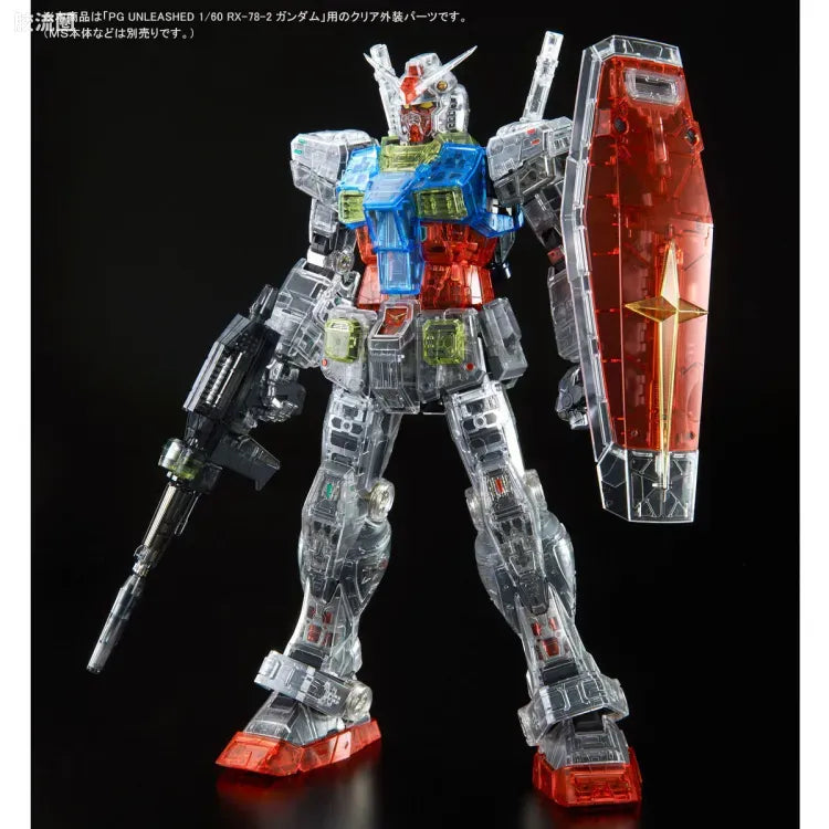 P-Bandai PG Unleashed 1/60 RX-78-2 Gundam Clear Color Body