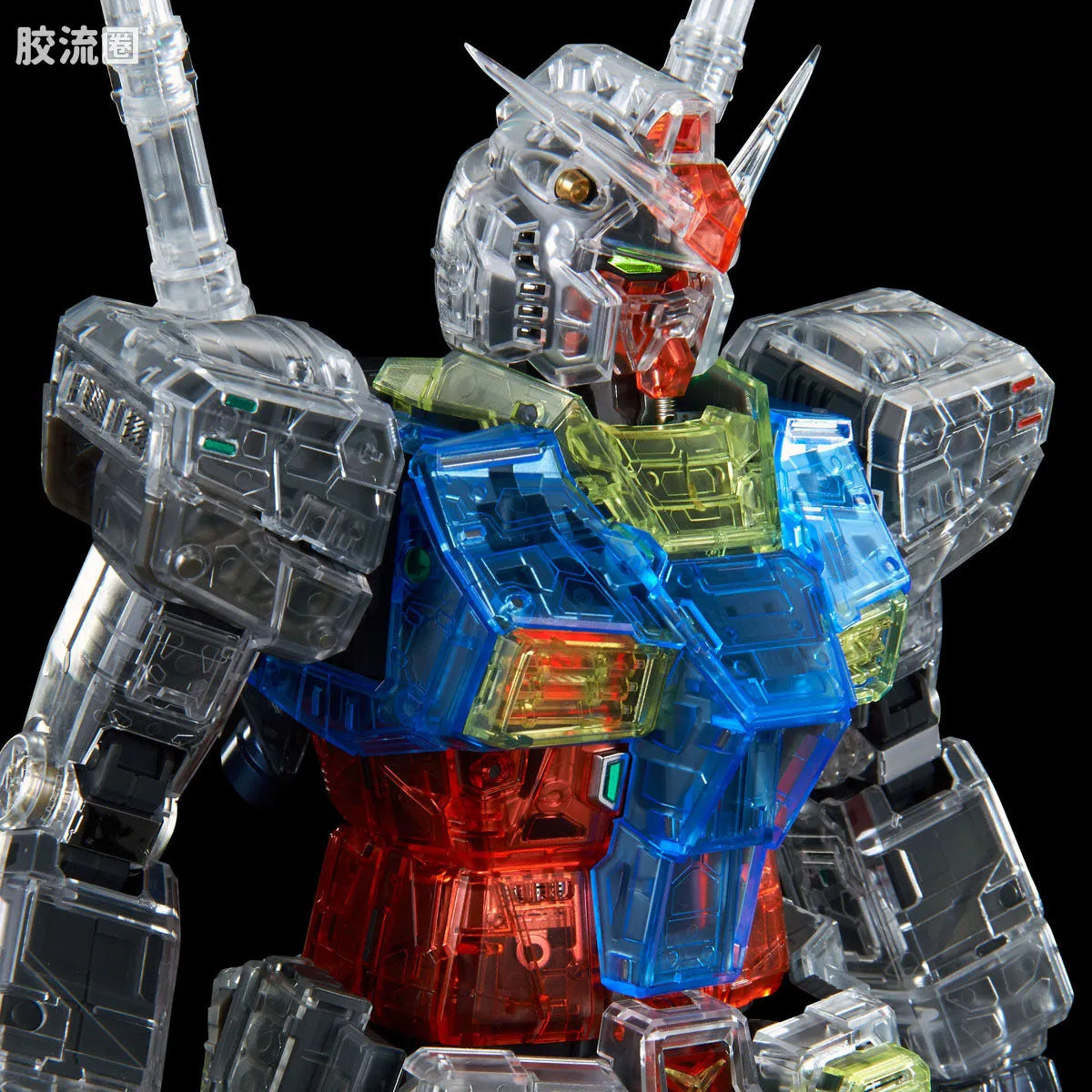 P-Bandai PG Unleashed 1/60 RX-78-2 Gundam Clear Color Body