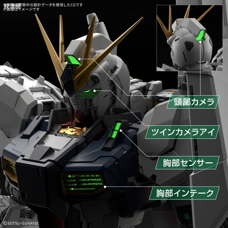 P-Bandai PG Unleashed 1/60 LED Unit for Nu Gundam