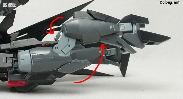 Bandai MG 1/100 AGE-2DH Gundam AGE-2 Dark Hound