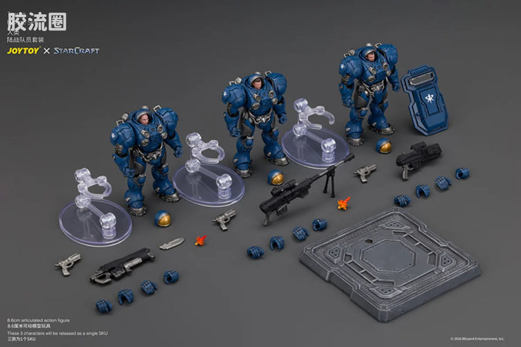 JoyToy Terran Marine Set