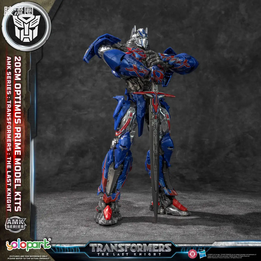 YOLOPARK Transformers The Last Knight Amk Series 20cm Optimus Prime Model Kit