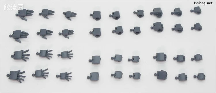 HGBD 1/144 025 次元Build Knuckles “丸”