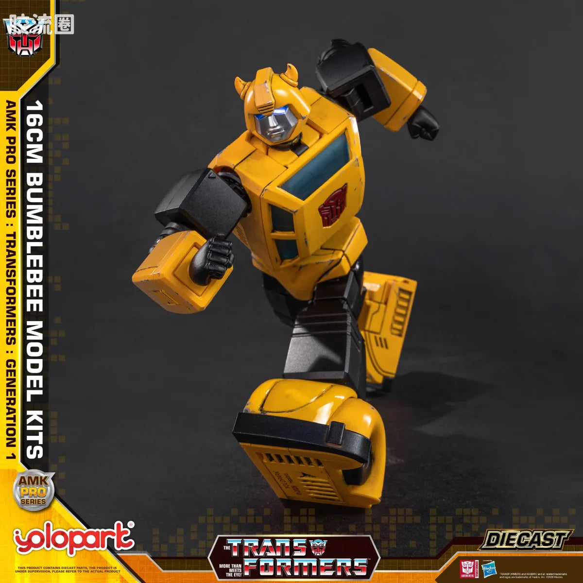YOLOPARK Transformers Generation One Amk Pro Series Bumblebee Model Kit