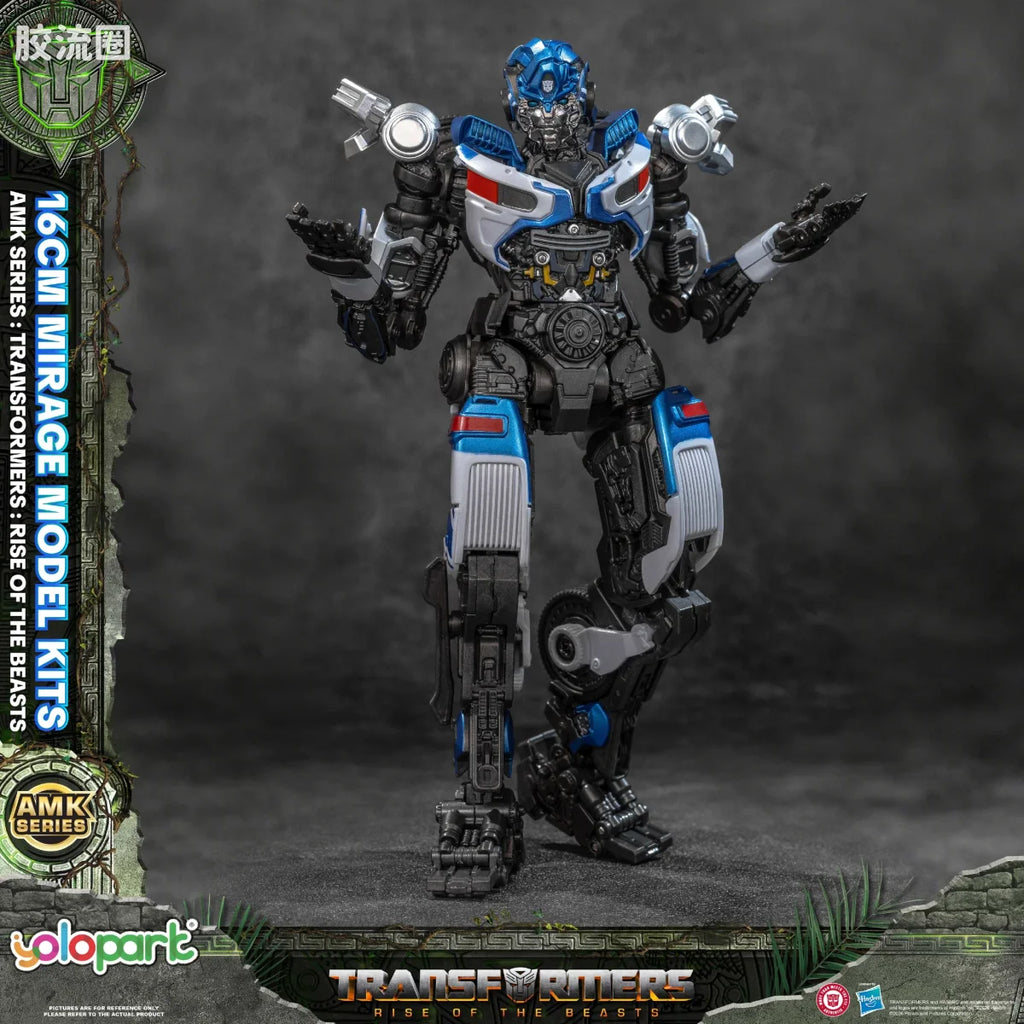 YOLOPARK Transformers Rise Of The Beasts Amk Series 16cm Mirage Model Kit