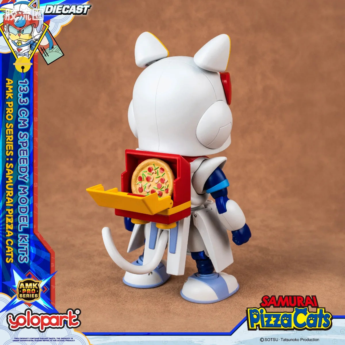 YOLOPARK Amk Pro Series Samurai Pizza Cats Speedy