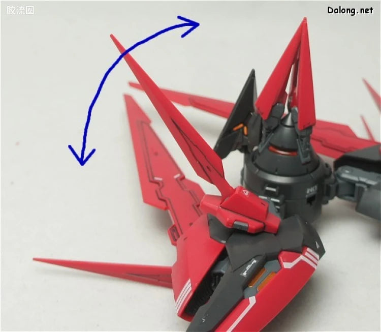 Bandai MG 1/100 PPGN-001 Gundam Exia Dark Matter