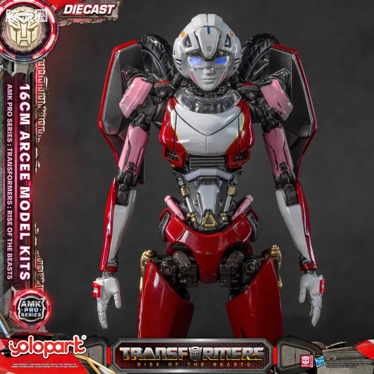 YOLOPARK Transformers Rise Of The Beasts Amk Pro Series Arcee Model Kit