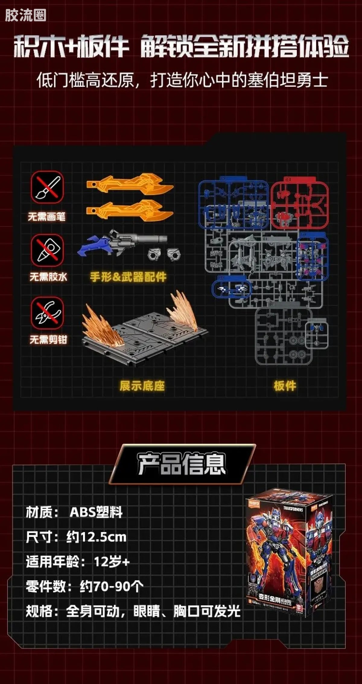 Blokees Transformers Champion Class Optimus Prime & Megatron